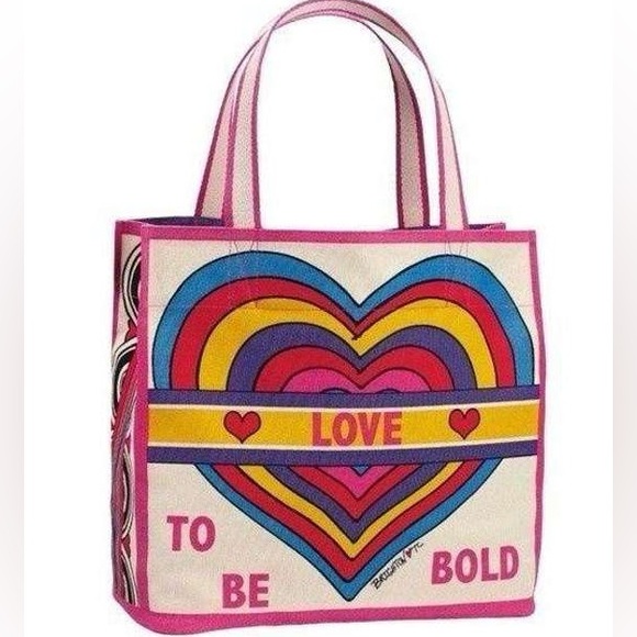New, Brighton Rainbow Bright Tote bag with artist hand-sketched artwork - Picture 3 of 8